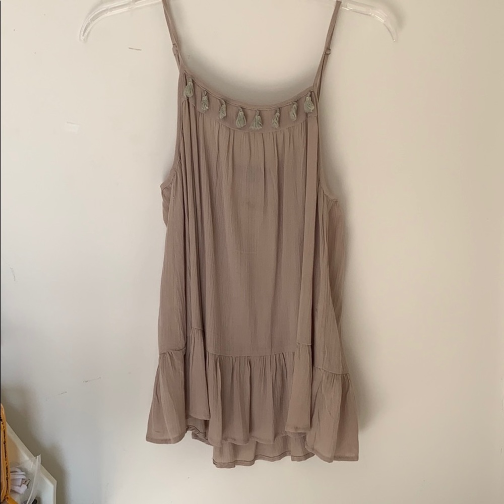 Tan tank top